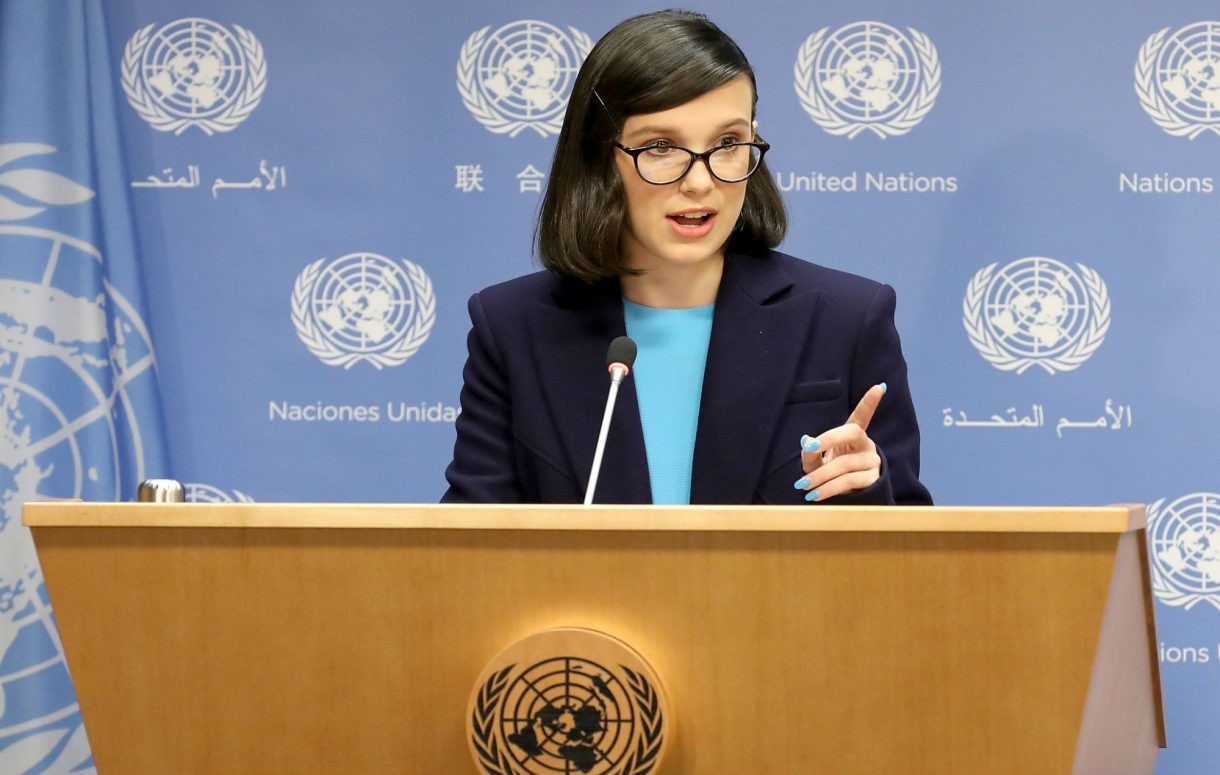 Мили Боби Браун - ѕвездата од серијата „Stranger Things“ стана најмладаta амбасадорка на UNICEF