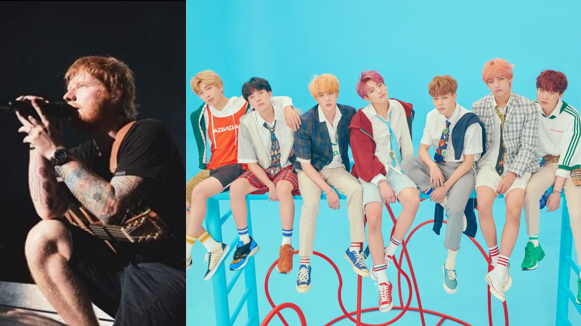 Ед Шеран и BTS работат на нова песна