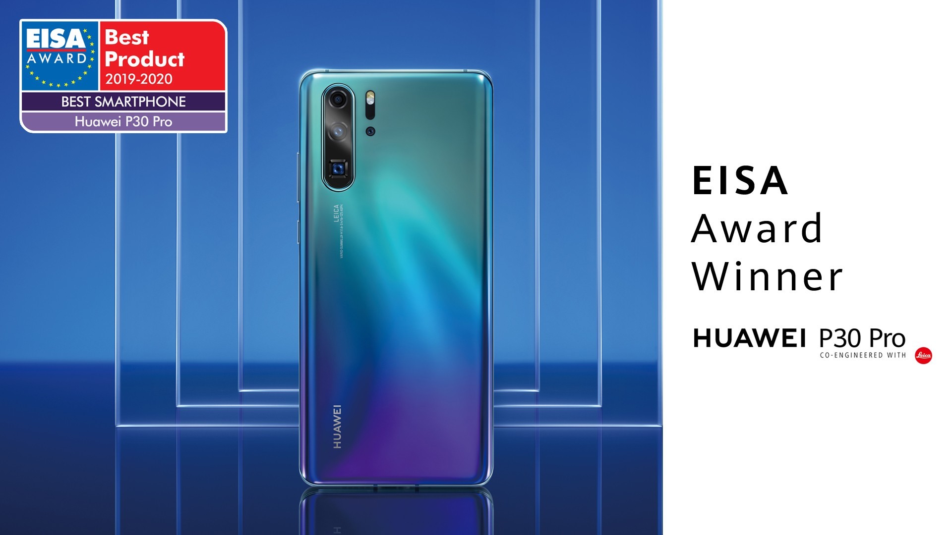 Huawei P30 Pro е „Смартфон на годината” според EISA