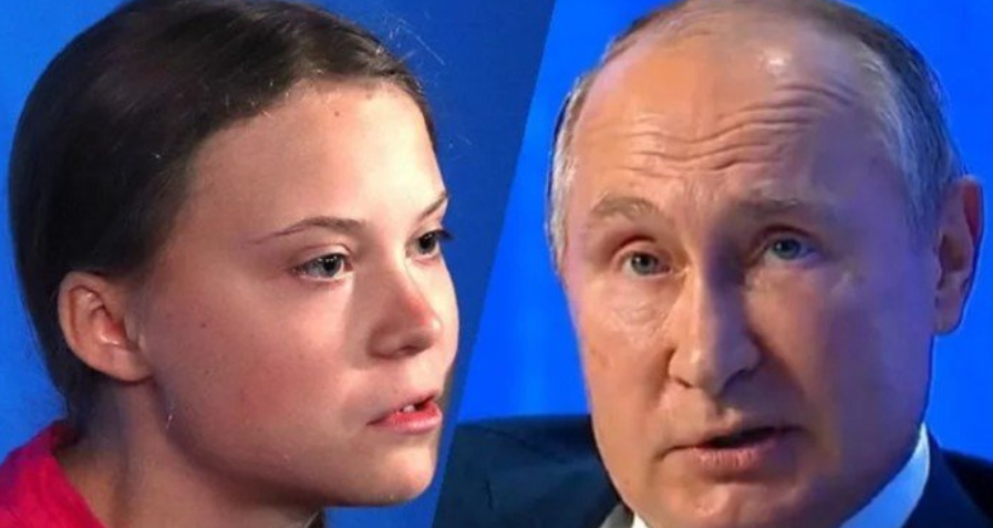 По коментарот на Путин, Грета го промени описот на Твитер