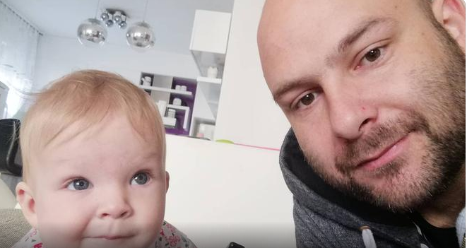 Го обожава својот татко: Јасмин нема слух, но неговата ќеркичка ужива во неговите „таленти“