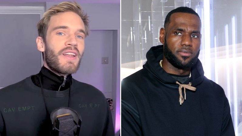 Младите откриваат: Јутјуберот PewDiePie е повеќе ценет од кошаркарот Леборн Џејмс