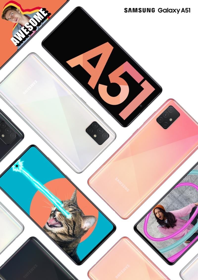 Samsung ги најави новите модели на телефони:Galaxy A71 и Galaxy А51