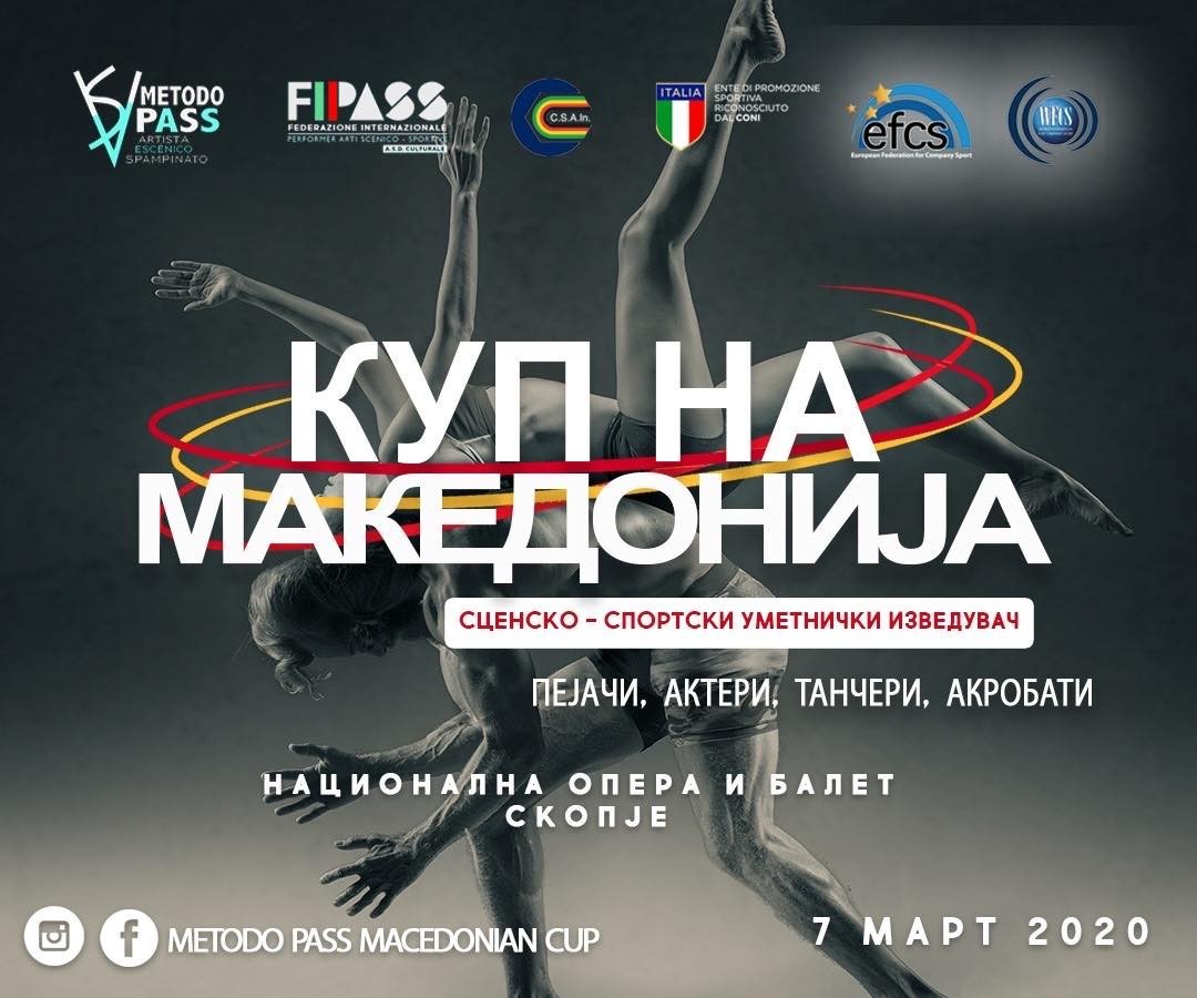 ПРВ КУП НА МАКЕДОНИЈА ЗА СЦЕНСКИ ИЗВЕДУВАЧИ