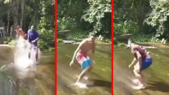 Не може да се споредат со ништо: Природни тобогани на водопадите во Бразил