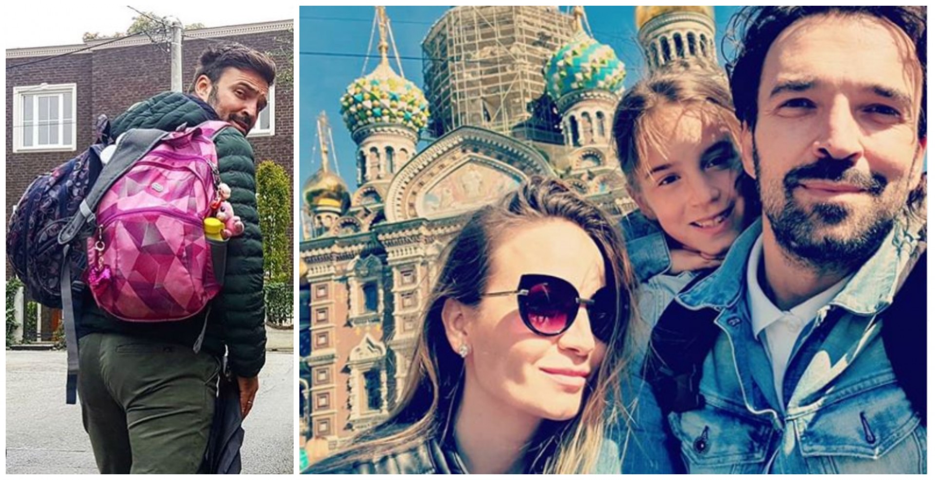 Ако ме видите со два ранци, не чудете се: Иван Босиљчиќ е грижлив татко кој насмеа многумина