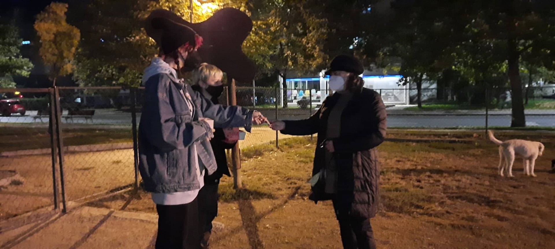 Ваков проблем не се решава преку ноќ, но мора да се почне од некаде: Ученици од гимназијата „НОВА“ со акција за бездомните животни
