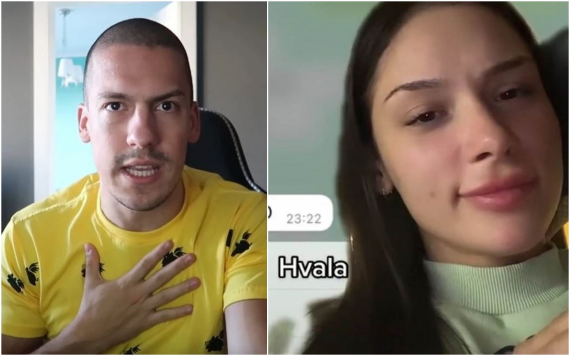 „Ќе се смириме ли?“: Бака Прасе и Ања Бла ги објавија нивните приватни разговори (ФОТО)