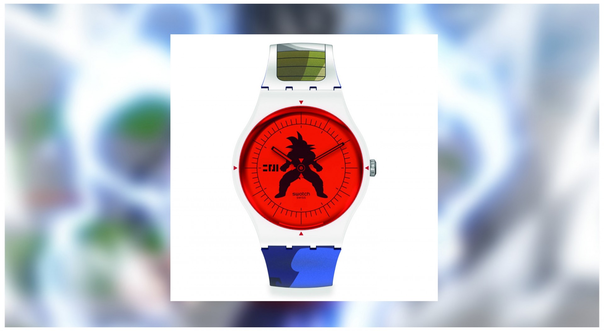 Часовник на неделата: Почувствувајте се супермоќно со VEGETA X SWATCH на рака!