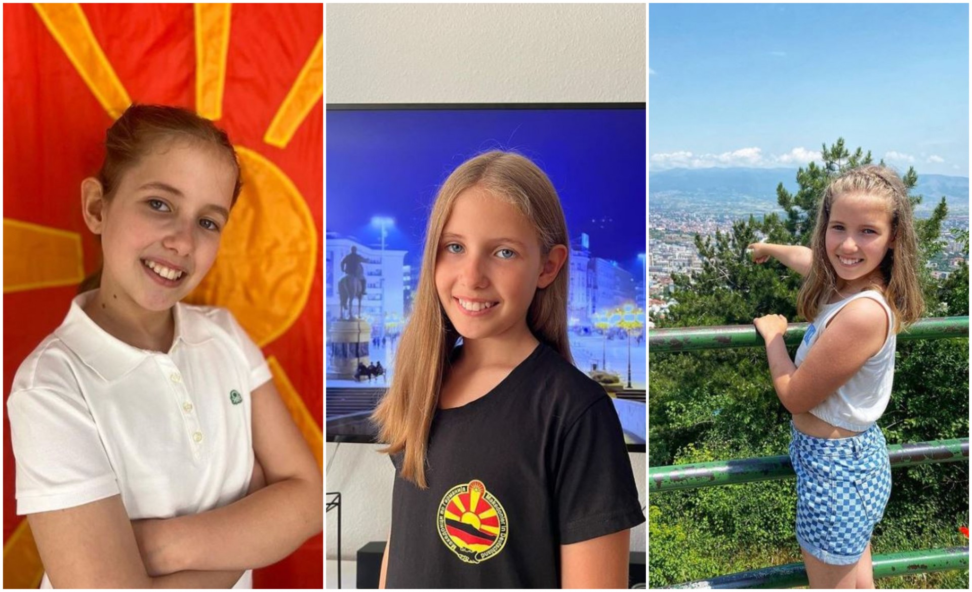 Мислеа дека сум родена во Германија, но им покажав од каде доаѓам: 9-годишната Анастасија за видеата на кои треба да биде горд секој Македонец