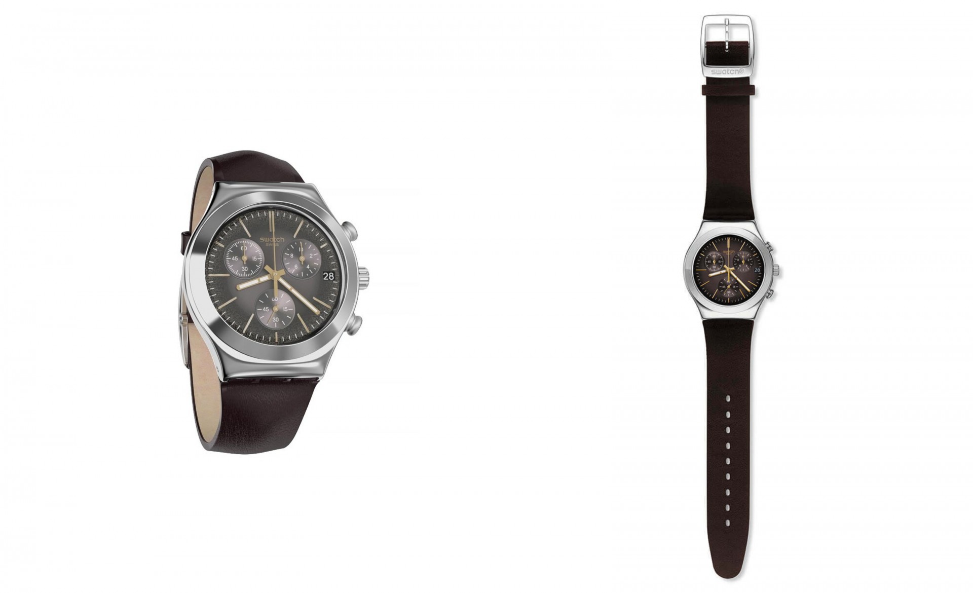 Часовник на неделата: BROWNFLECT на Swatch за елеганција на рака