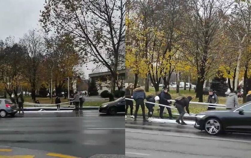 Убав гест на средношколци од Загреб: На малиот одмор му помогнале на возач во неволја