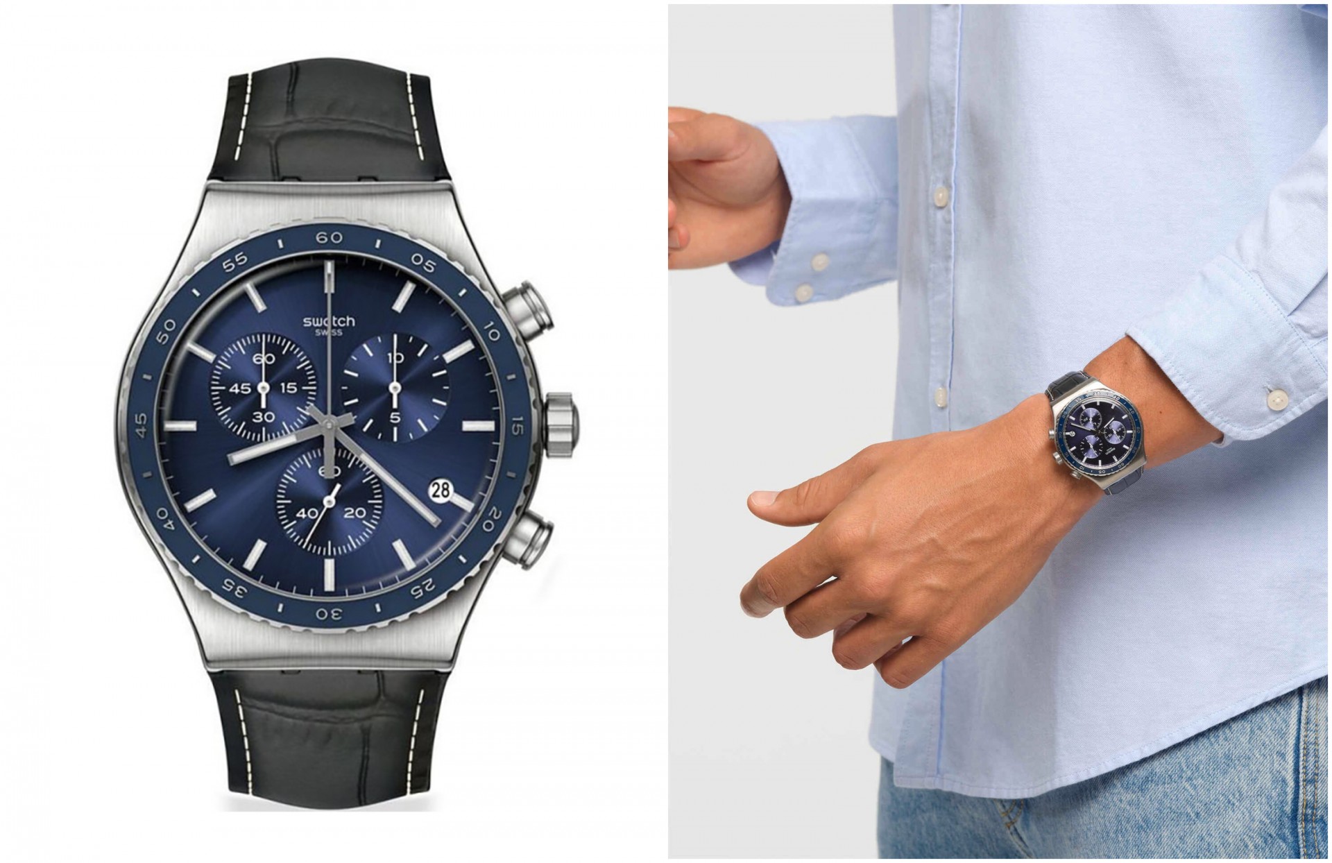 Часовник на неделата: COBALT LAGOON на Swatch за спортска елеганција на рака