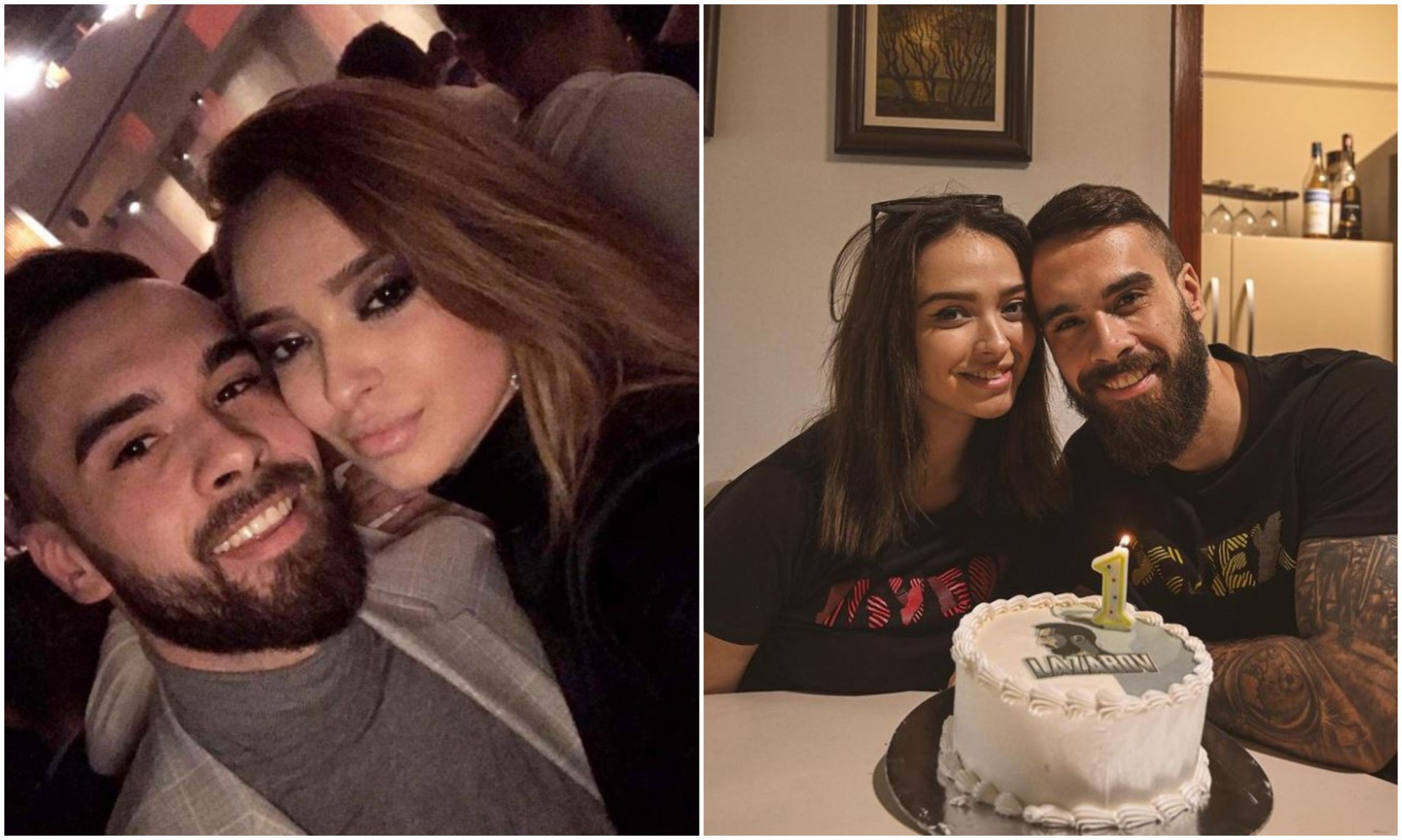 Фала што постоиш: Стефан Лазаров со ретро фотки ѝ го честиташе роденденот на својата вереница