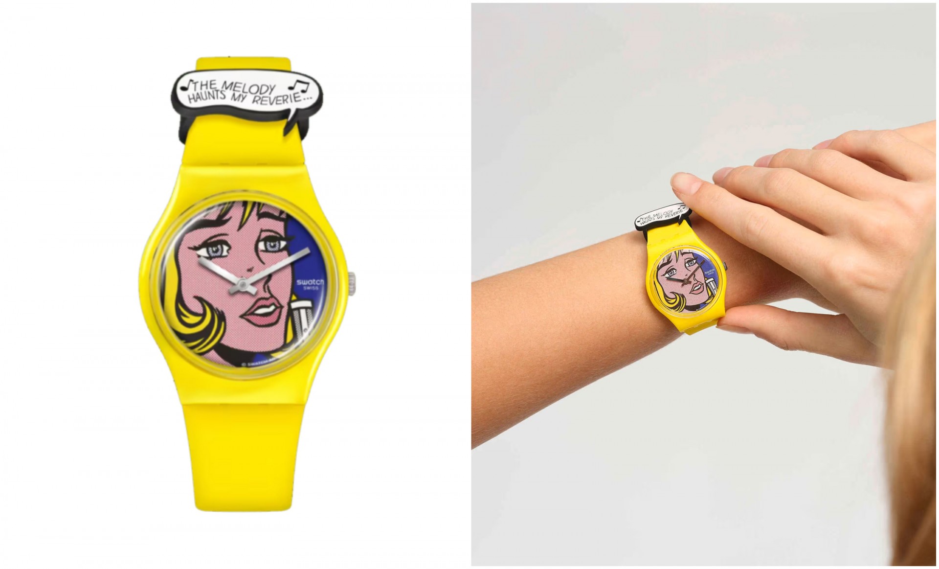 Часовник на неделата: Бидете уникатни со REVERIE BY ROY LICHTENSTEIN на Swatch
