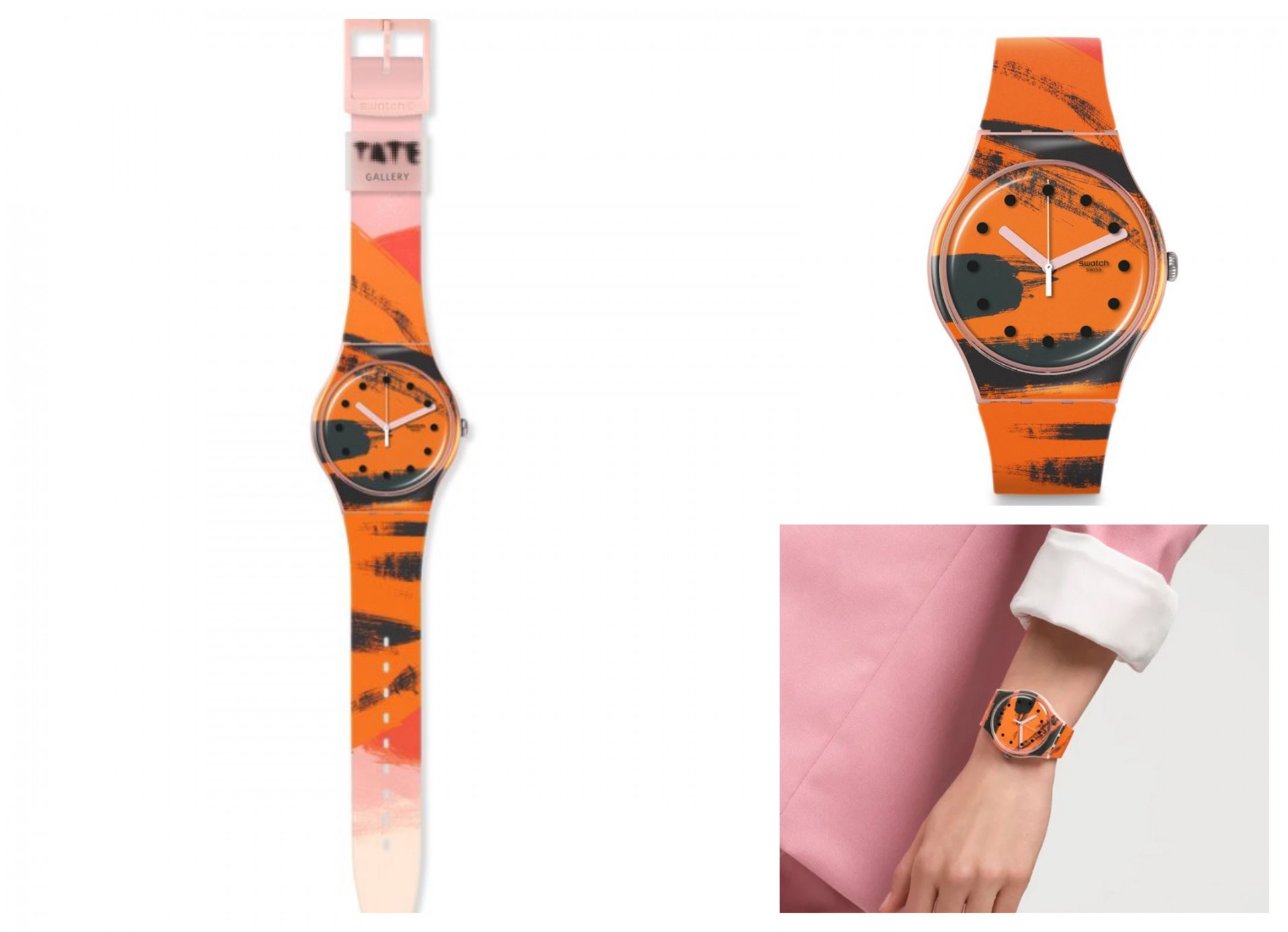 Часовник на неделата: BARNS-GRAHAM’S ORANGE AND RED ON PINK инспирација без граници