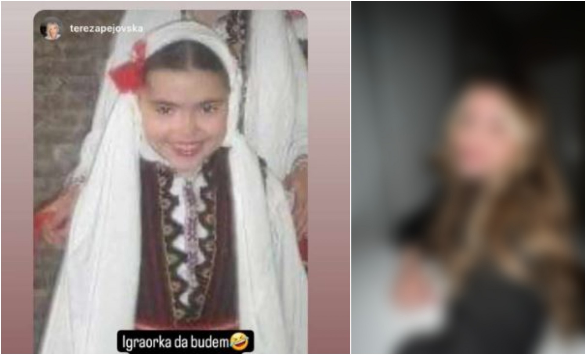 Играорка од мали нозе: Наша позната пејачка објави фотографија во македонска носија