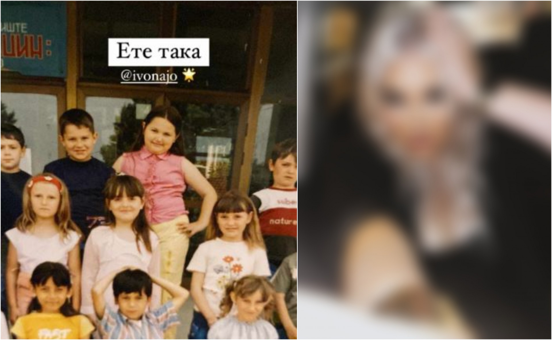 „Уште во 3-то одделение, одлучена дека веќе е ѕвезда“: Наша пејачка од мала знаела што сака да биде кога ќе порасне