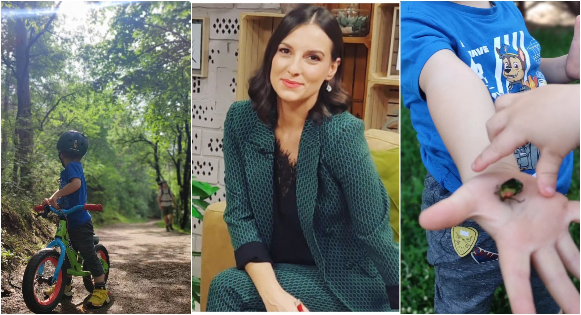 Планинска прошетка на Водно: Водителка Цеце Тодосовска уживаше со сопругот и синовите (ФОТО)
