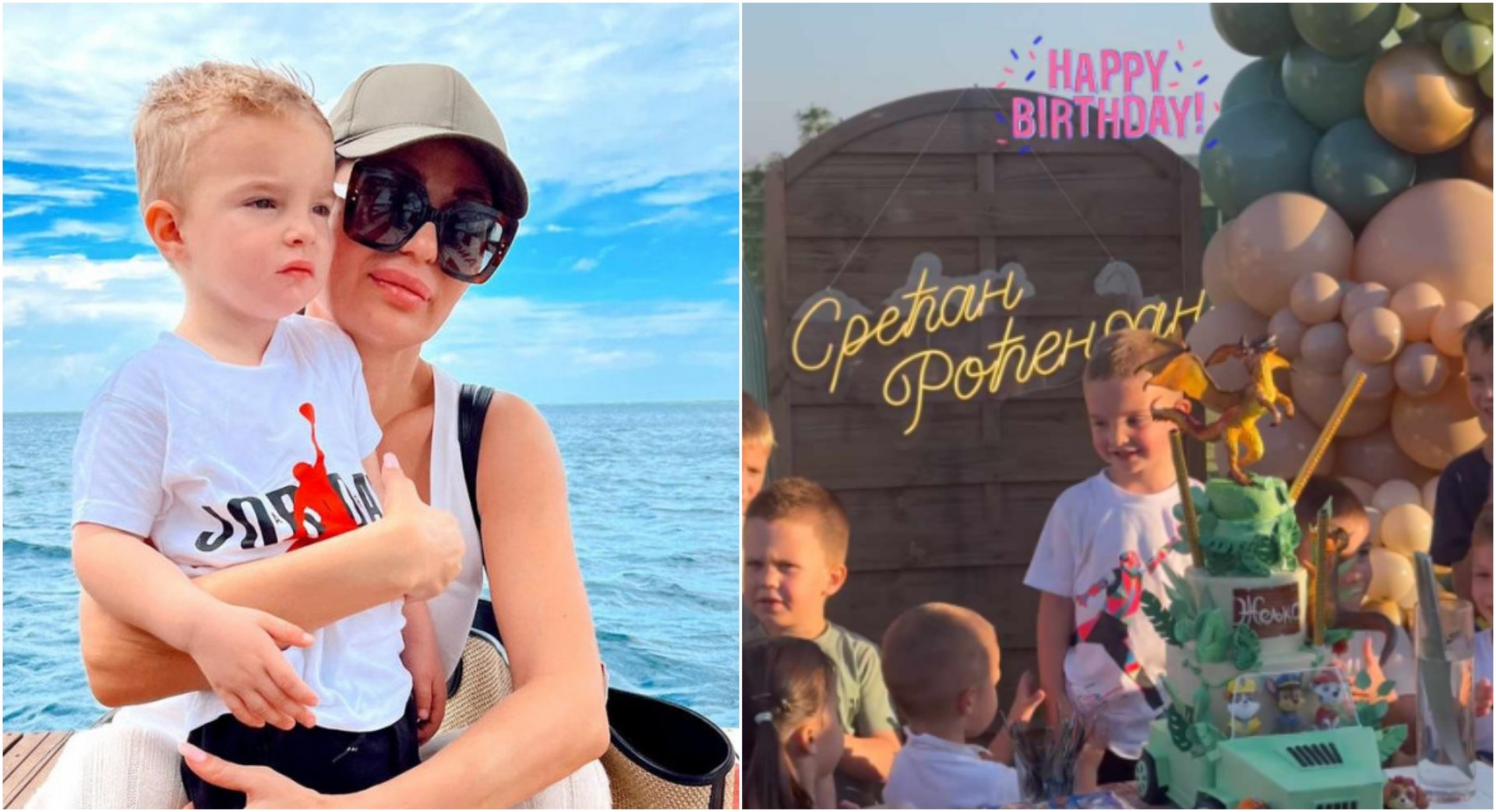 Големата роденденска забава Жељко Ражнатовиќ: Го прослави 4-тиот роденден (ФОТО)