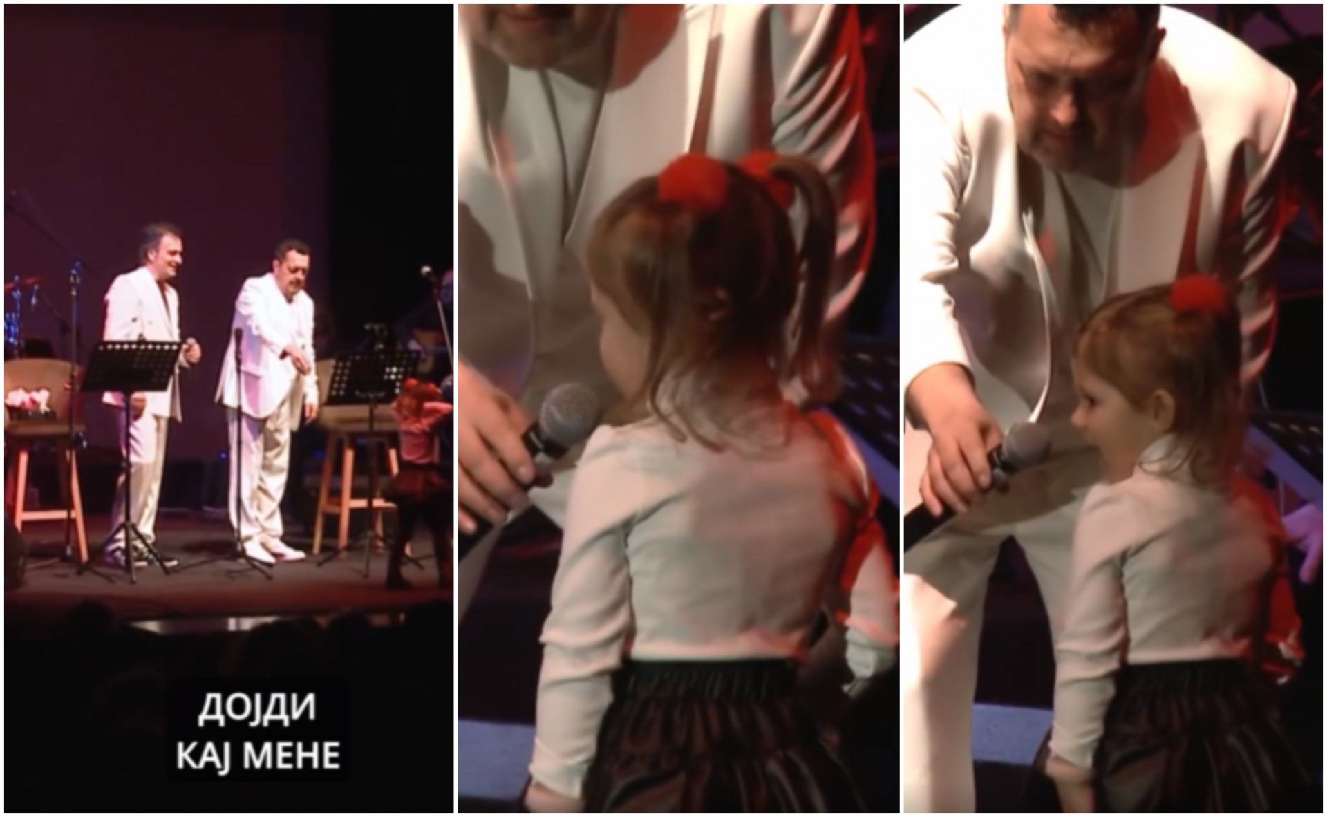 Топење: Љубовта и песната не знаат за години - најмалиот фан на Дац и Александар пееше со нив на сцена