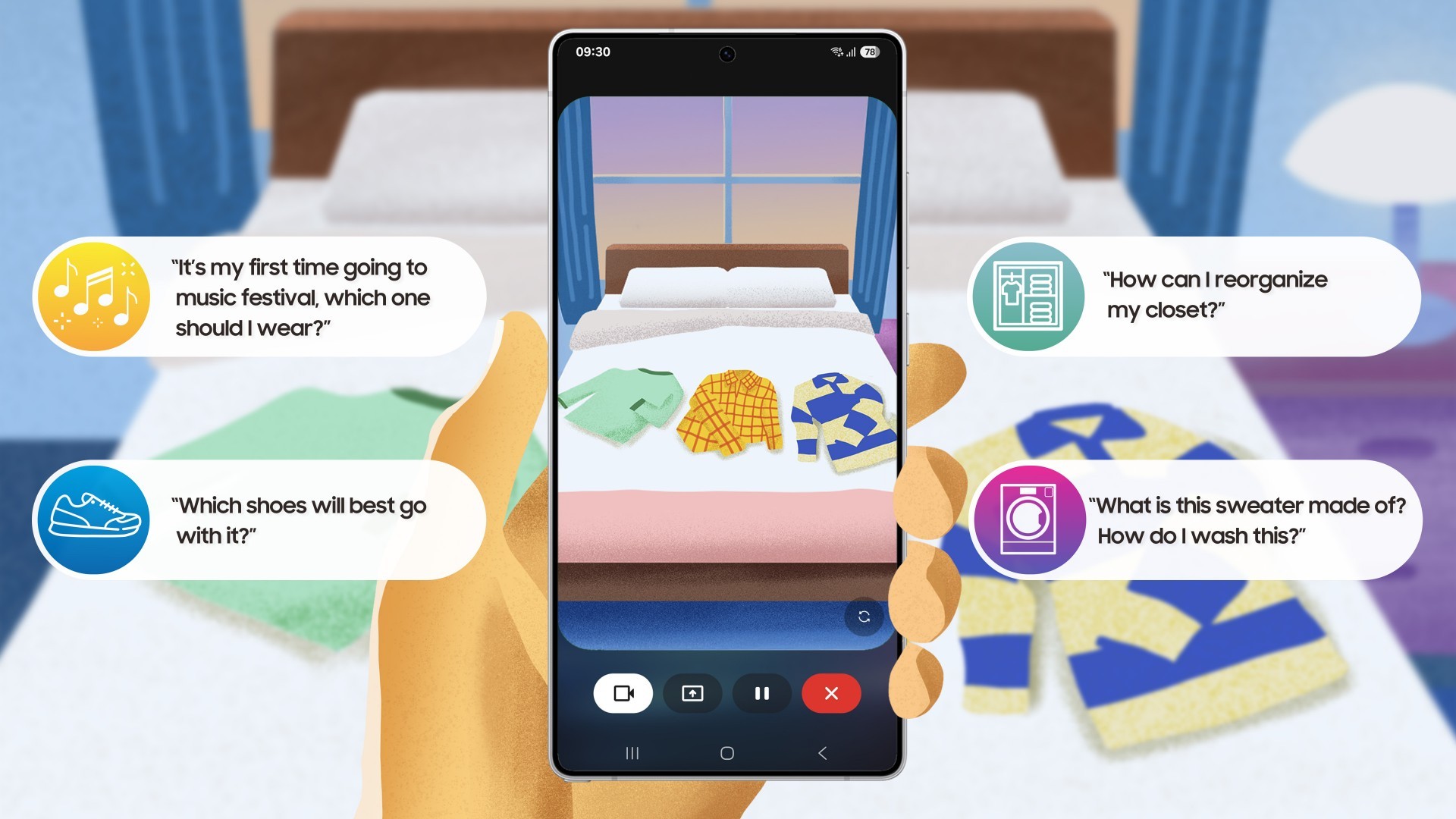 Samsung претставува визуелна вештачка интелигенција во реално време на серијата Galaxy S25 со Gemini Live надградба