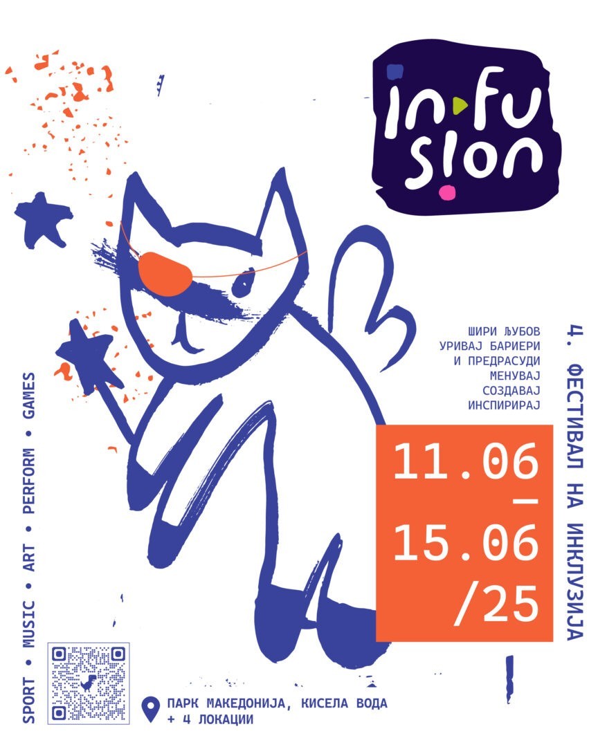 4.inFusion ФЕСТИВАЛ - простор и време за ширење ЉУБОВ, каде создаваме, менуваме, инспирираме