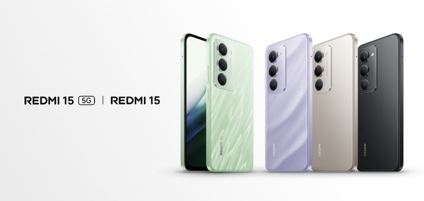 Ви ја претставуваме Redmi серија 15, каде што масивната батерија од 7000mAh се сретнува со импресивниот екран од 6,9 инча