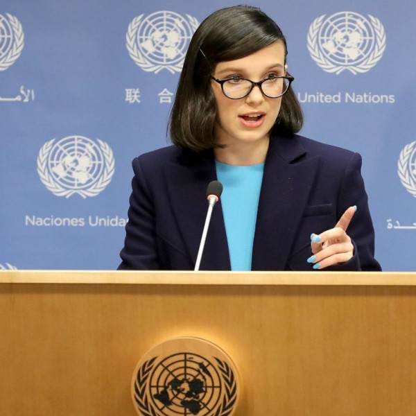 Мили Боби Браун - ѕвездата од серијата „Stranger Things“ стана најмладаta амбасадорка на UNICEF