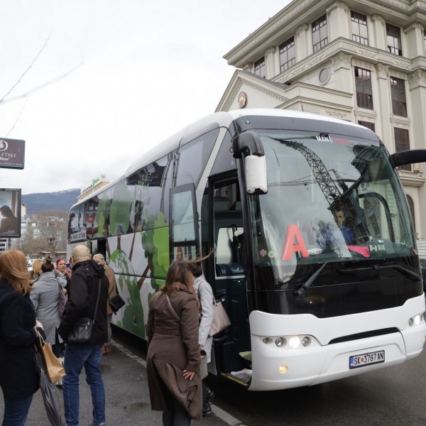 (ФОТО) А1 Македонија вака ги мотивира вработените да ги остават возилата дома