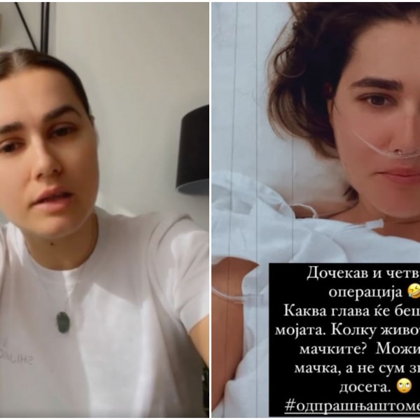 Дома ме чекаат јајцата и бојата, морам да го забрзам процесот на заздравување: Шијакоска откри дека ѝ билa направена и четвртата операција (ФОТО)