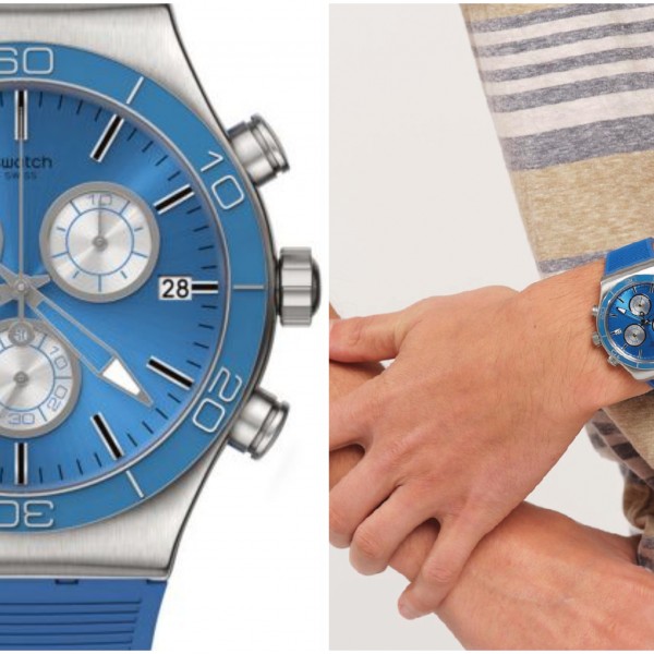 Часовник на неделата: BLUE IS ALL на Swatch за љубителите на сина боја