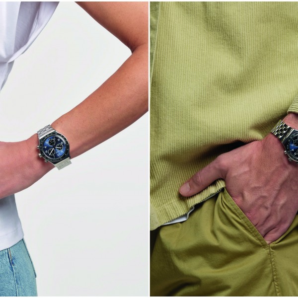 Часовник на неделата: BOXENGASSE AGAIN - елегантен моден додаток од колекцијата на Swatch
