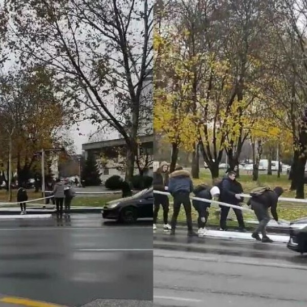 Убав гест на средношколци од Загреб: На малиот одмор му помогнале на возач во неволја