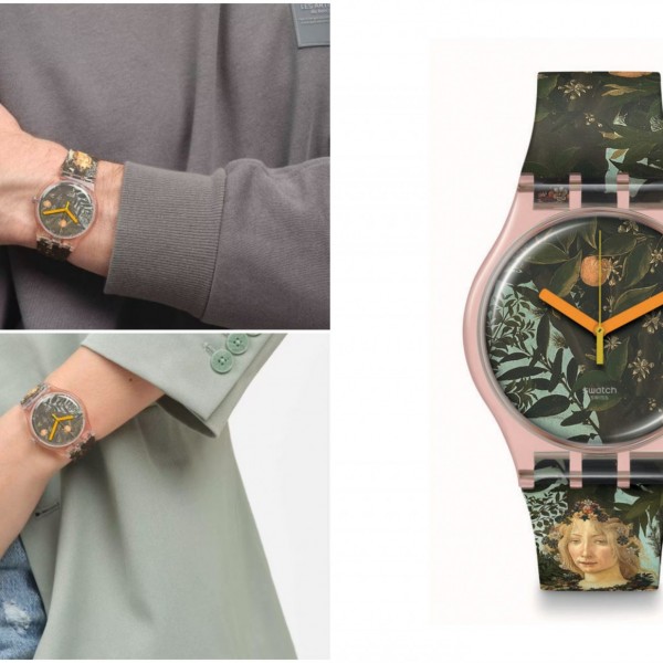 Часовник на неделата: ALLEGORIA DELLA PRIMAVERA BY SANDRO BOTTICELLI на Swatch за уметност на рака