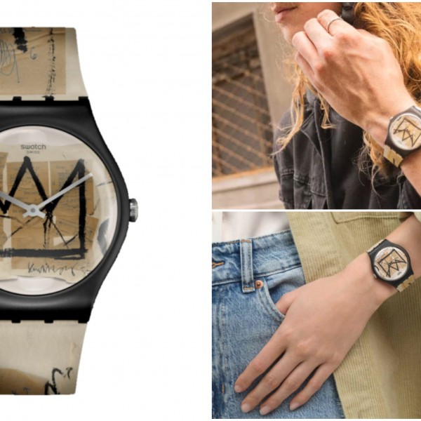 Часовник на неделата: UNTITLED BY JEAN-MICHEL BASQUIAT на Swatch за љубителите на уметноста