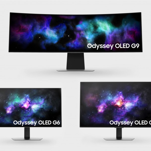 Samsung Electronics ја проширува линијата на гејмнинг монитори Odyssey со нови OLED модели на CES 2024