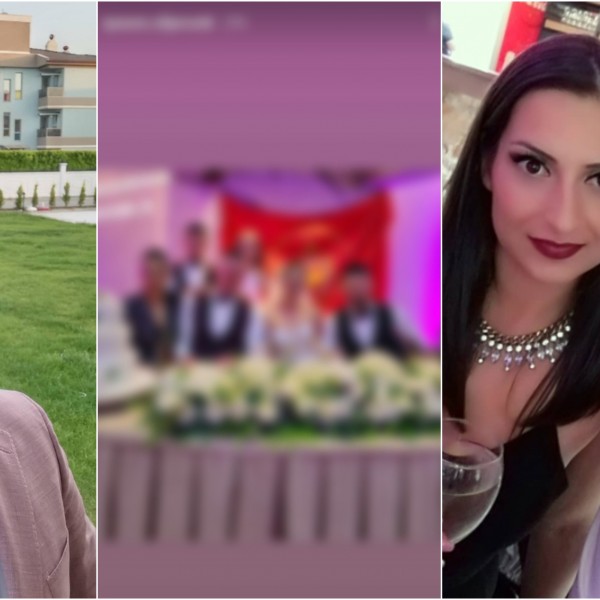Скоцкани од глава до пети: Спасен Силјановски фамилијарно на свадба, синчето исто како него