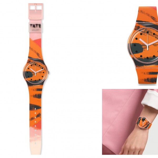 Часовник на неделата: BARNS-GRAHAM’S ORANGE AND RED ON PINK инспирација без граници