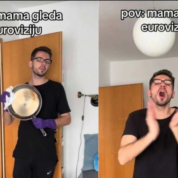 Како балканска мајка гледа Евросонг? ТикТокер сними видео и сите му пишуваат „Иста мајка ми“