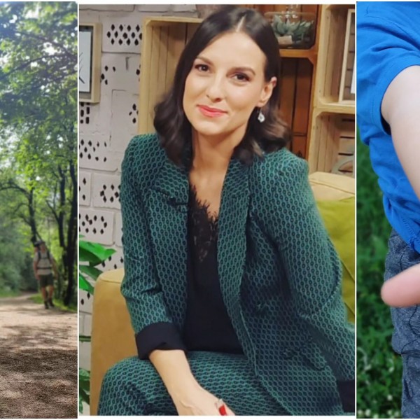 Планинска прошетка на Водно: Водителка Цеце Тодосовска уживаше со сопругот и синовите (ФОТО)
