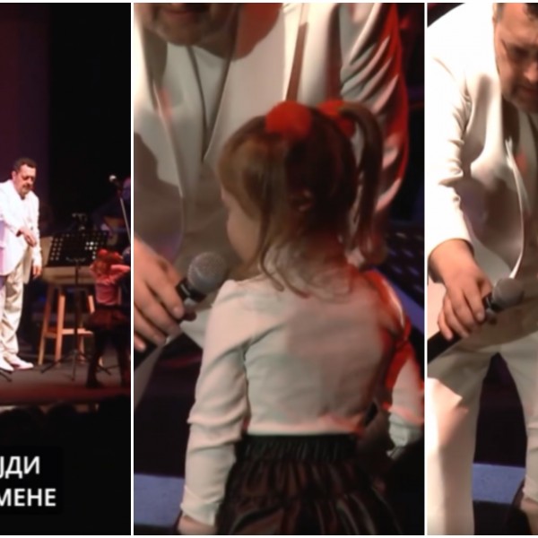 Топење: Љубовта и песната не знаат за години - најмалиот фан на Дац и Александар пееше со нив на сцена