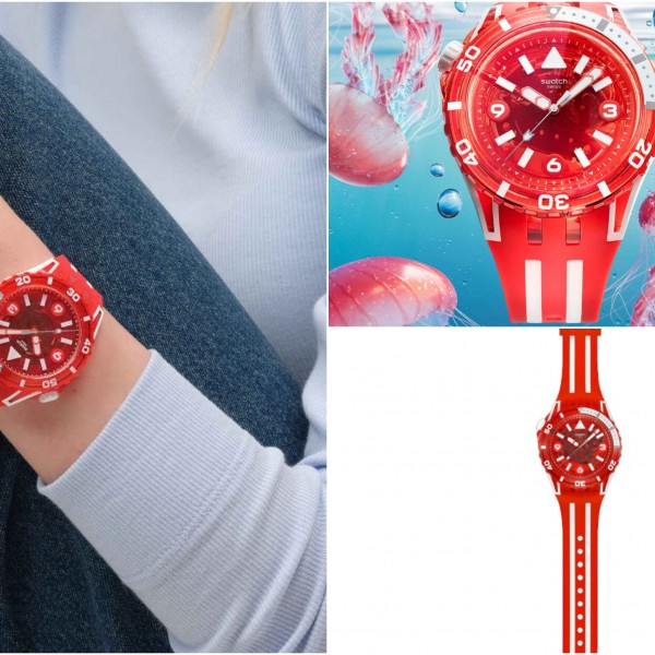 Часовник на неделата: Летната авантура започнува со стил - SWATCH SCUBAQUA  LION’S MANE е часовникот кој одразува енергија