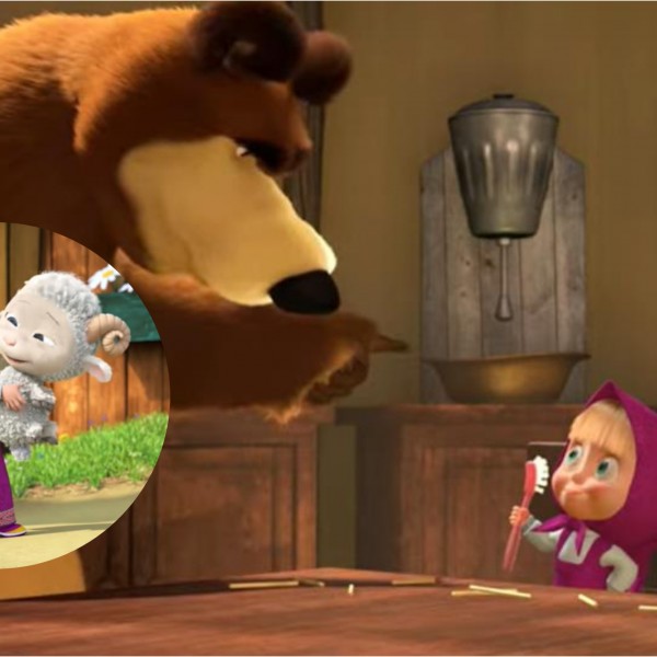 Русите сакаат да го забранат цртанот „Маша и медо“? Поради обвинувањата дека има лош ефект врз децата, се огласија и психолозите