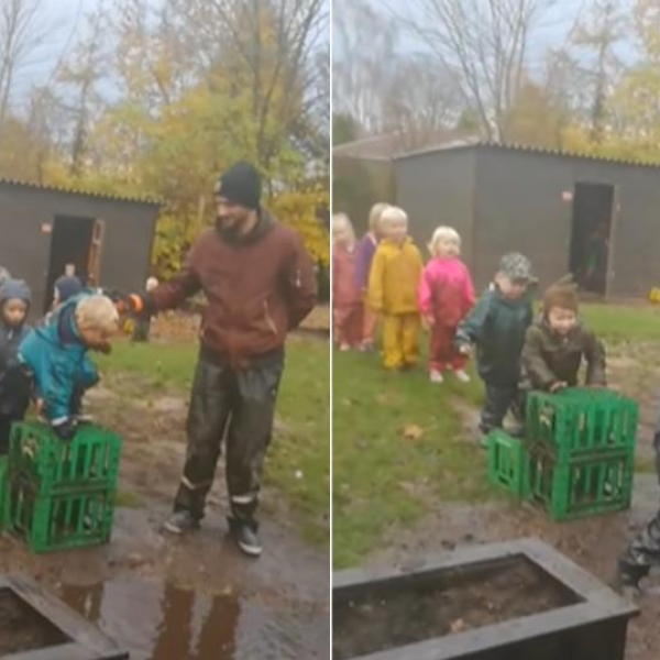 Поради она што го прават во градинка децата од Данска, Македонците би „полуделе“: Валкани од глава до пети и среќни како што можат да бидат само децата