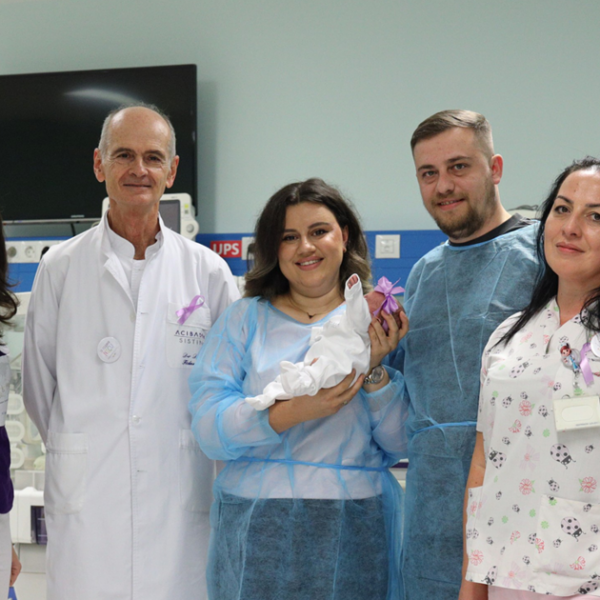 ПО 96 ДЕНА БОРБА, НАЈМАЛОТО БЕБЕ РОДЕНО ВО „АЏИБАДЕМ СИСТИНА” ЗАМИНА ДОМА